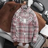  Áo sơ mi cotton BTN caro 4M 