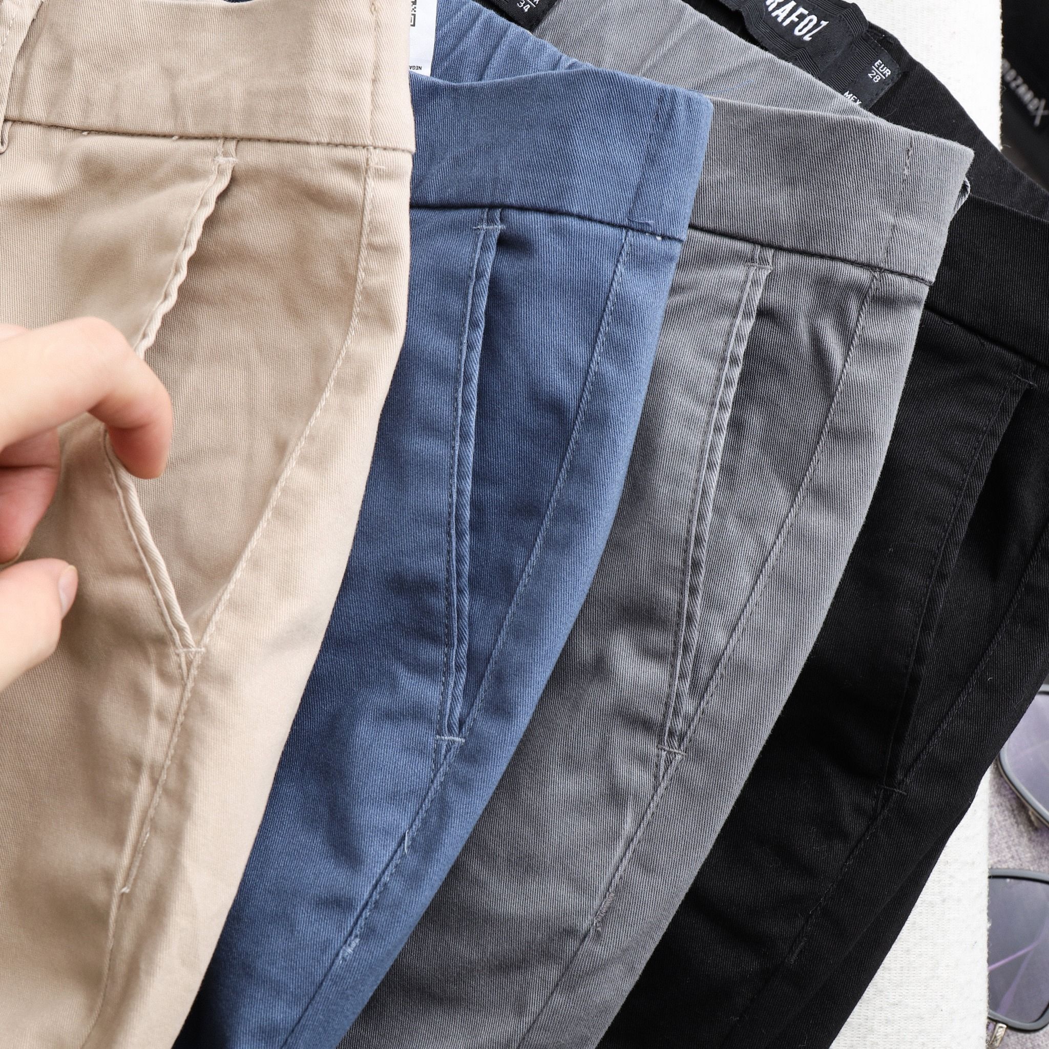  Quần kaki lưng thun RAFOZ 4M - 220241 