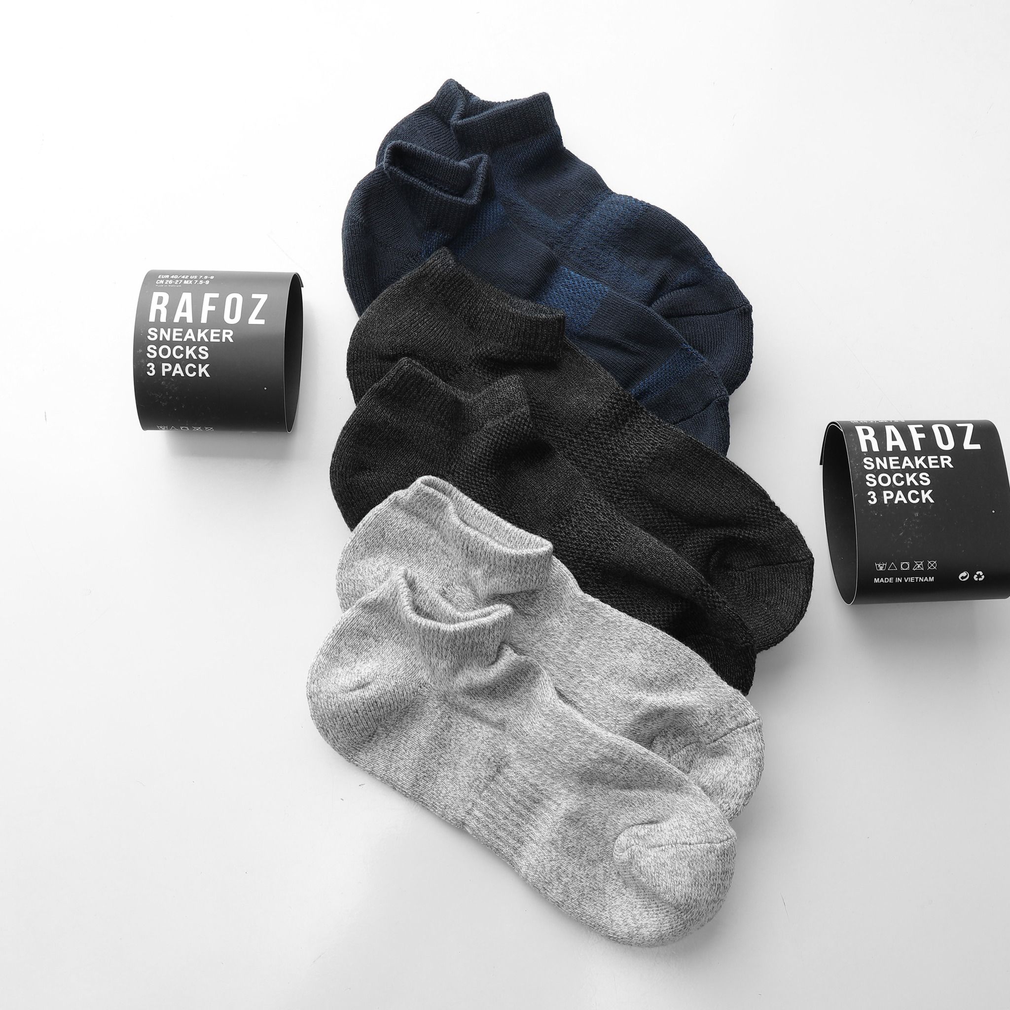  Vớ ngắn RAFOZ basic (Set 3đôi) - 220259 