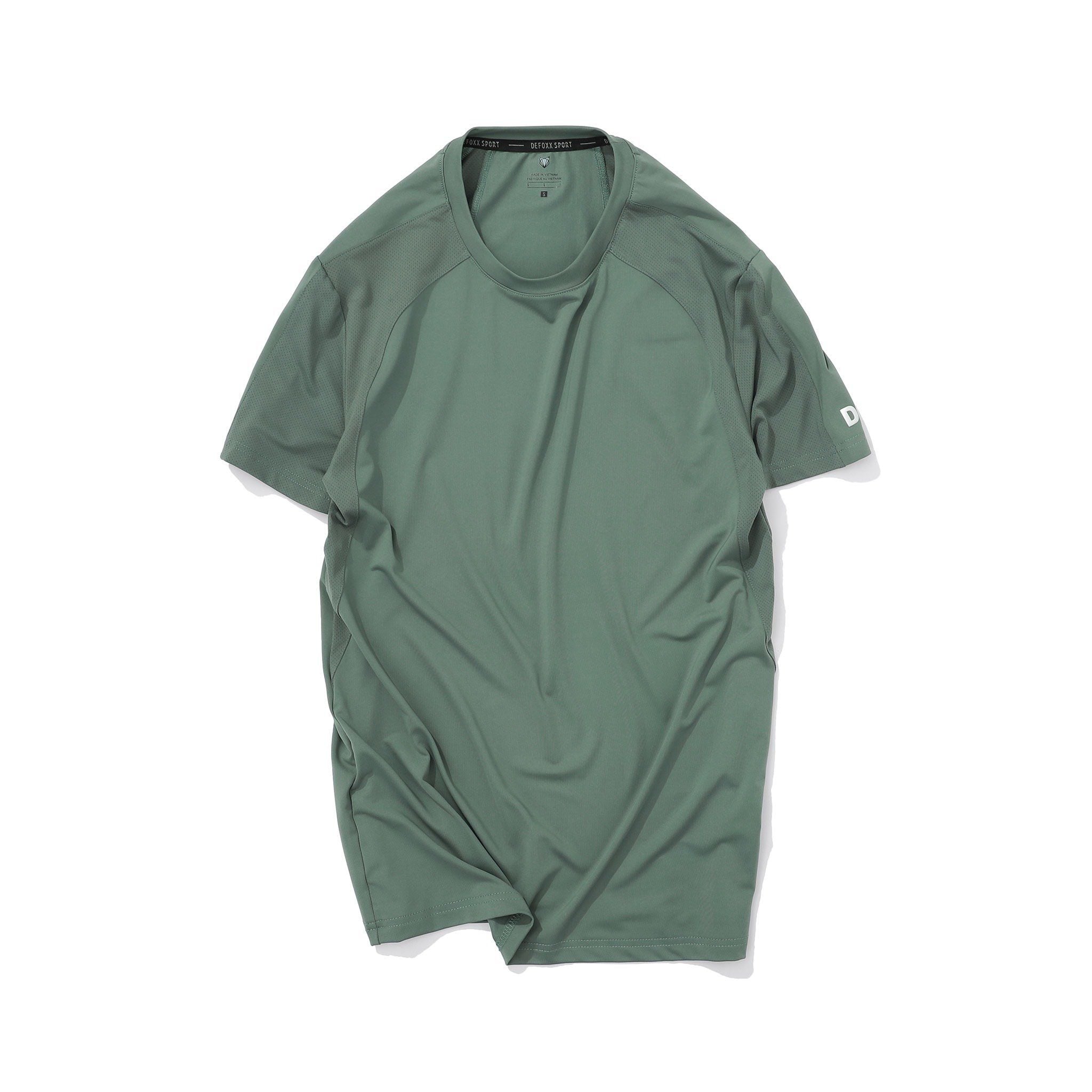  Áo thun DF sport cotton phối lưới 