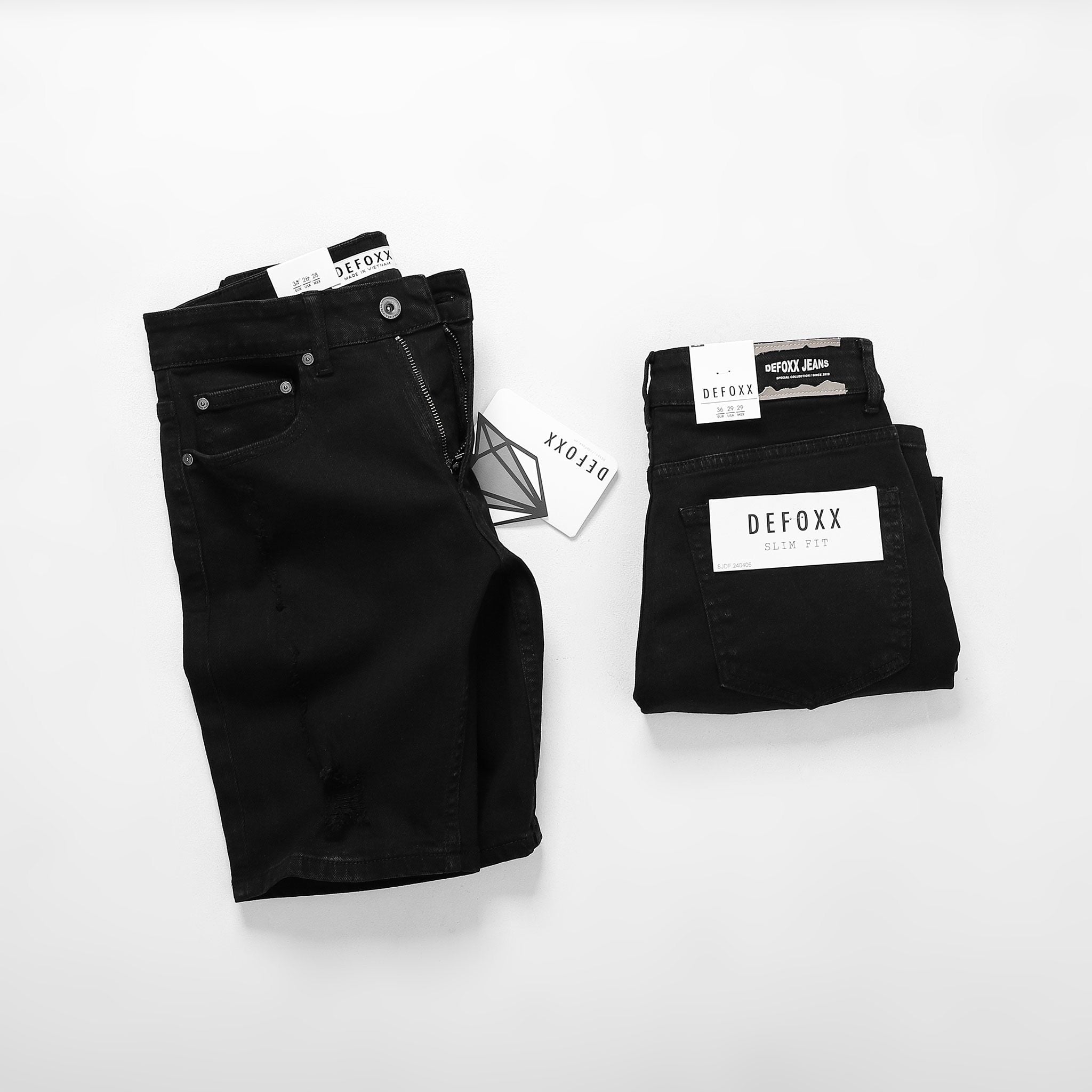  Quần Ripped shorts jean DF 