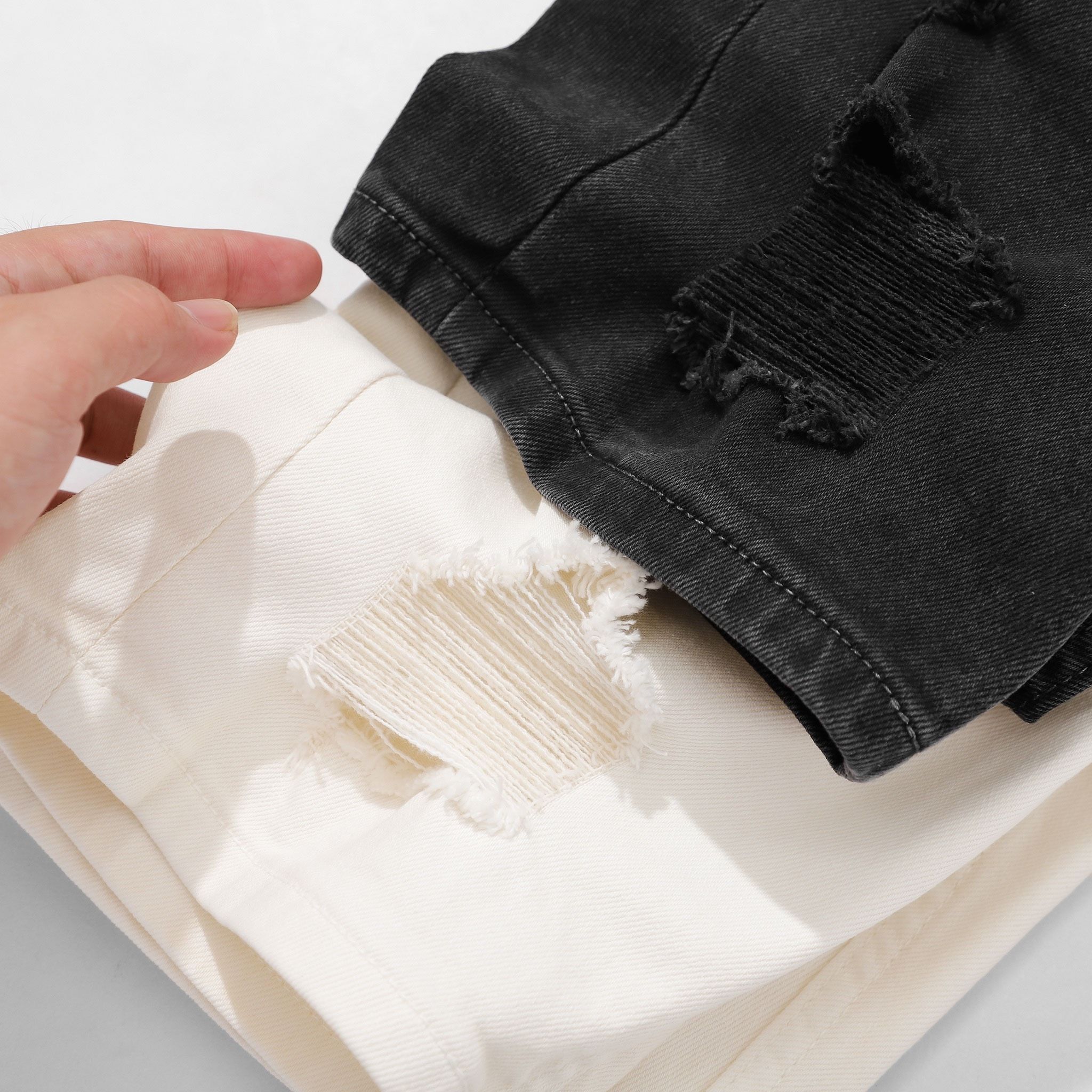  Quần Ripped shorts jean DF 