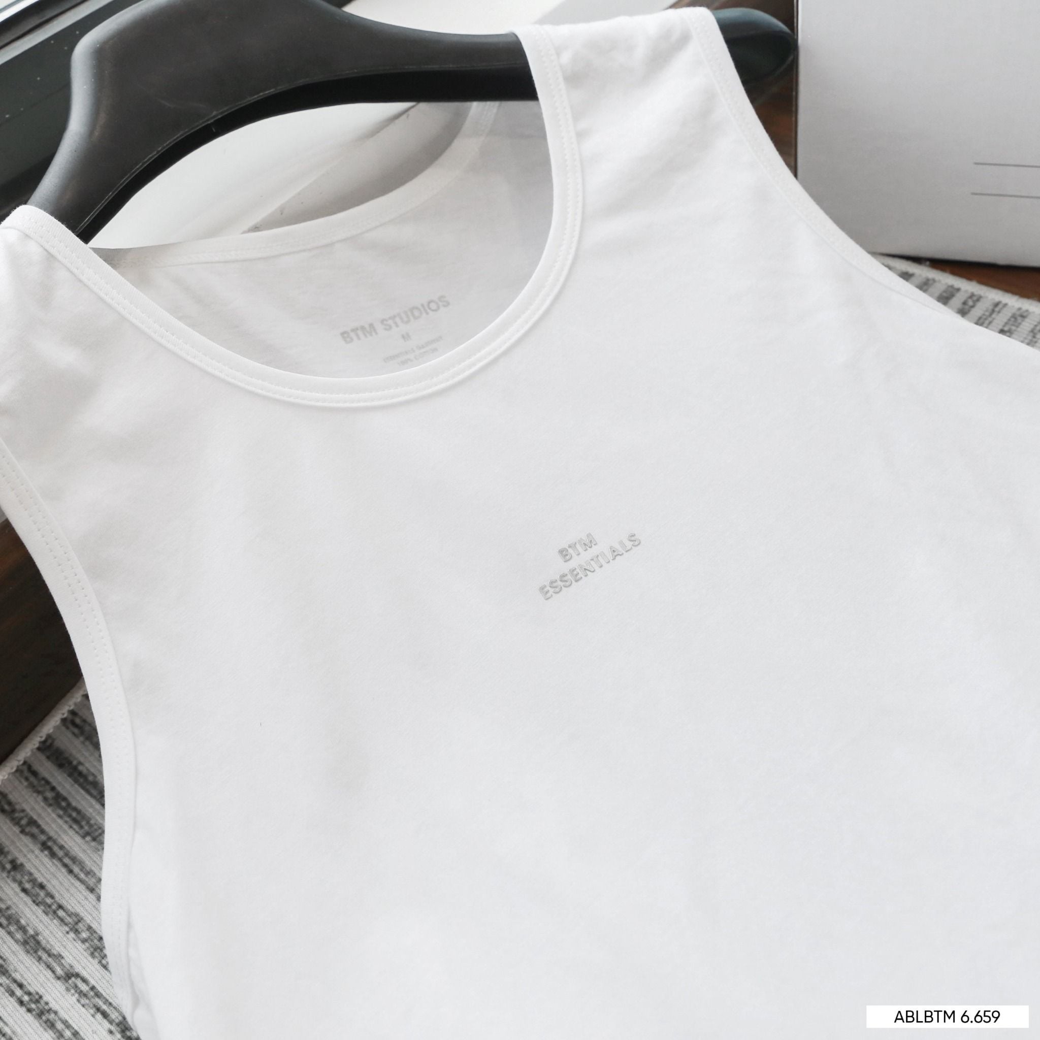  Áo ba lỗ BTN basic logo 