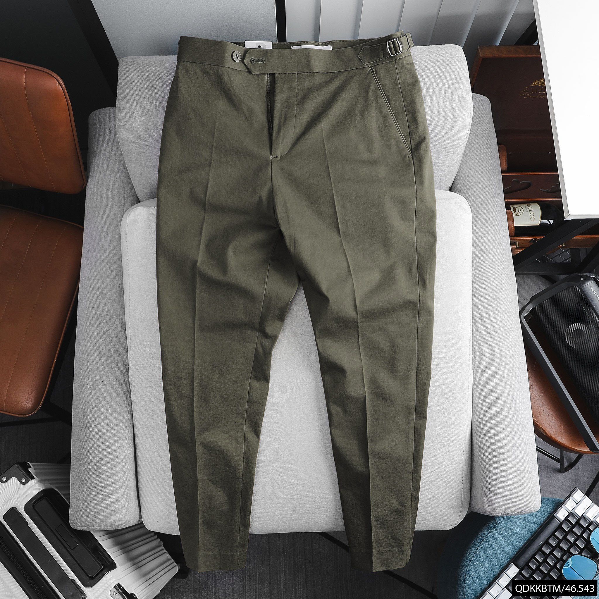  Quần kaki Slimfit BTM side tab 