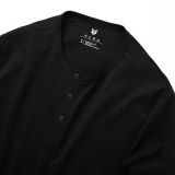  Áo thun dài tay henley DF basic 