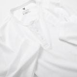  Áo thun dài tay henley DF basic 