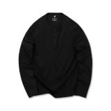  Áo thun dài tay henley DF basic 
