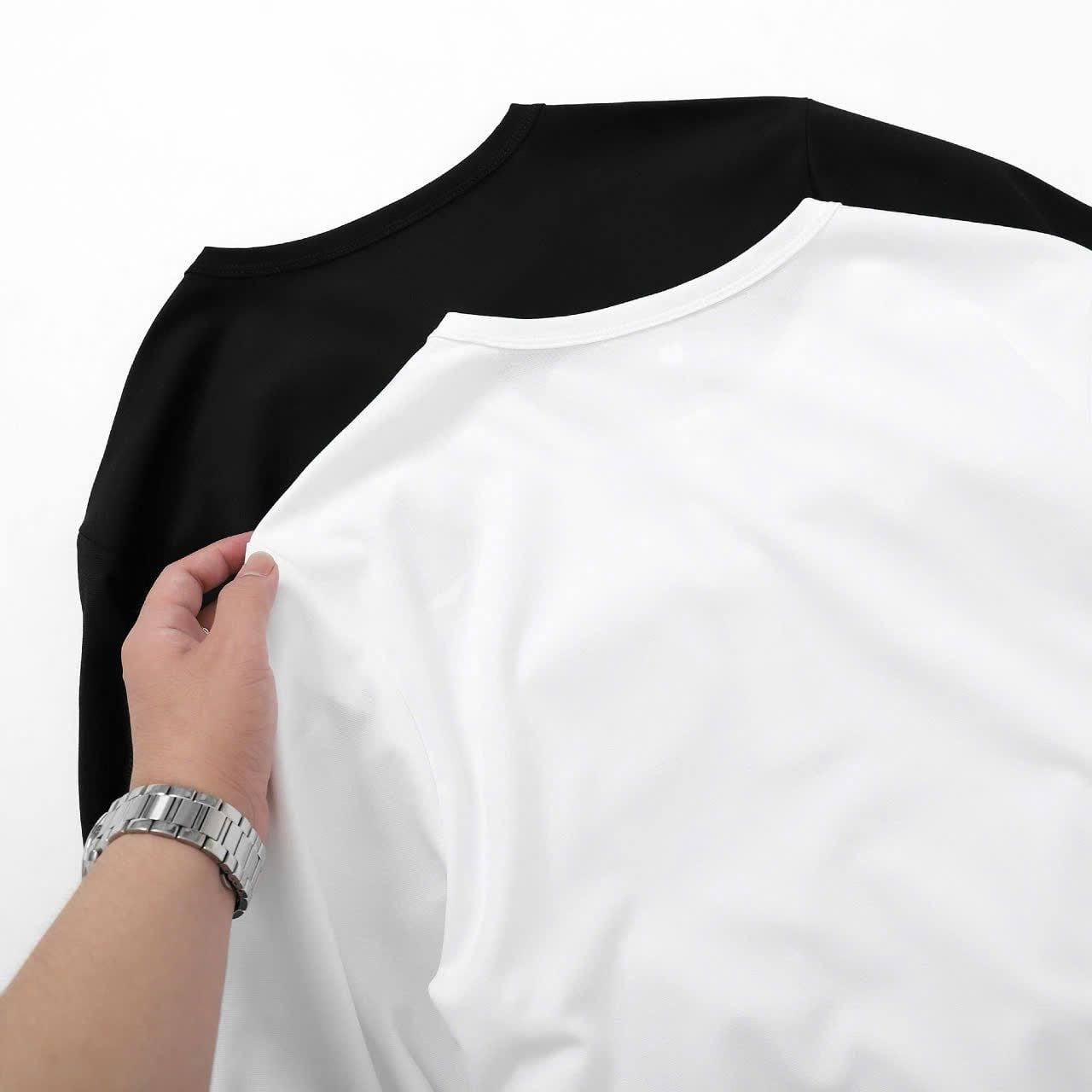  Áo thun dài tay henley DF basic 