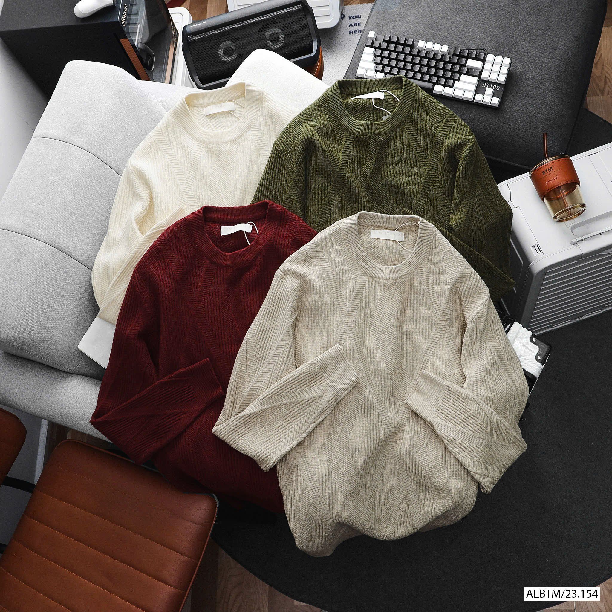  Áo len tay dài BTM basic 