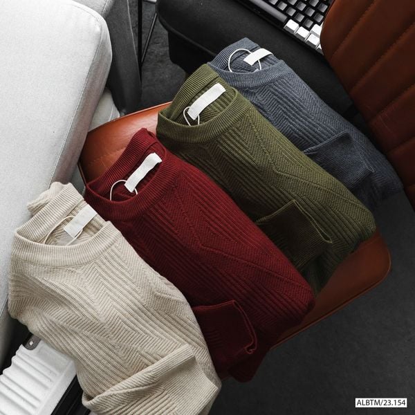  Áo len tay dài BTM basic 