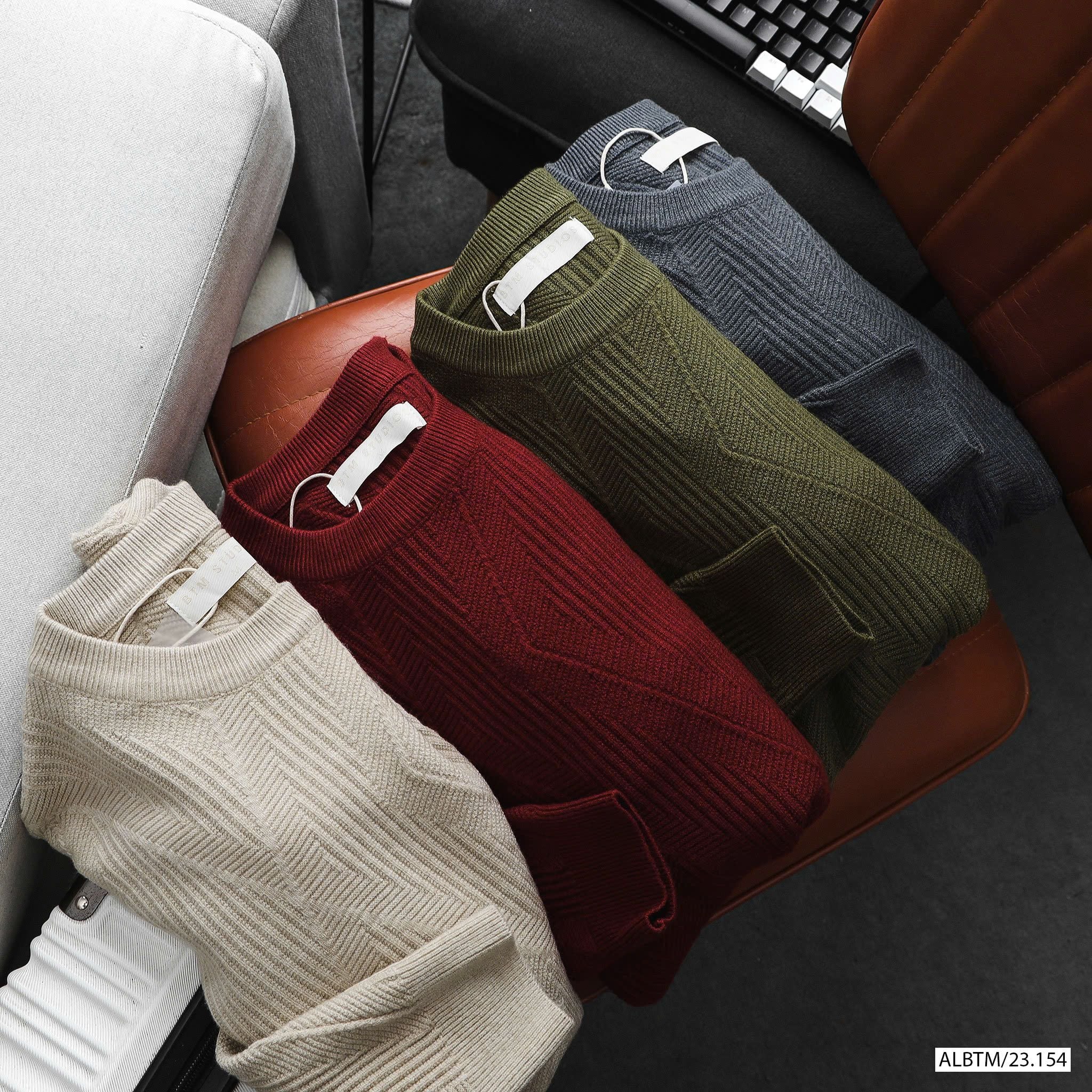  Áo len tay dài BTM basic 