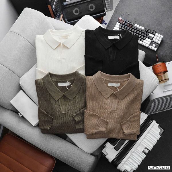  Áo len long sleeve BTM basic 