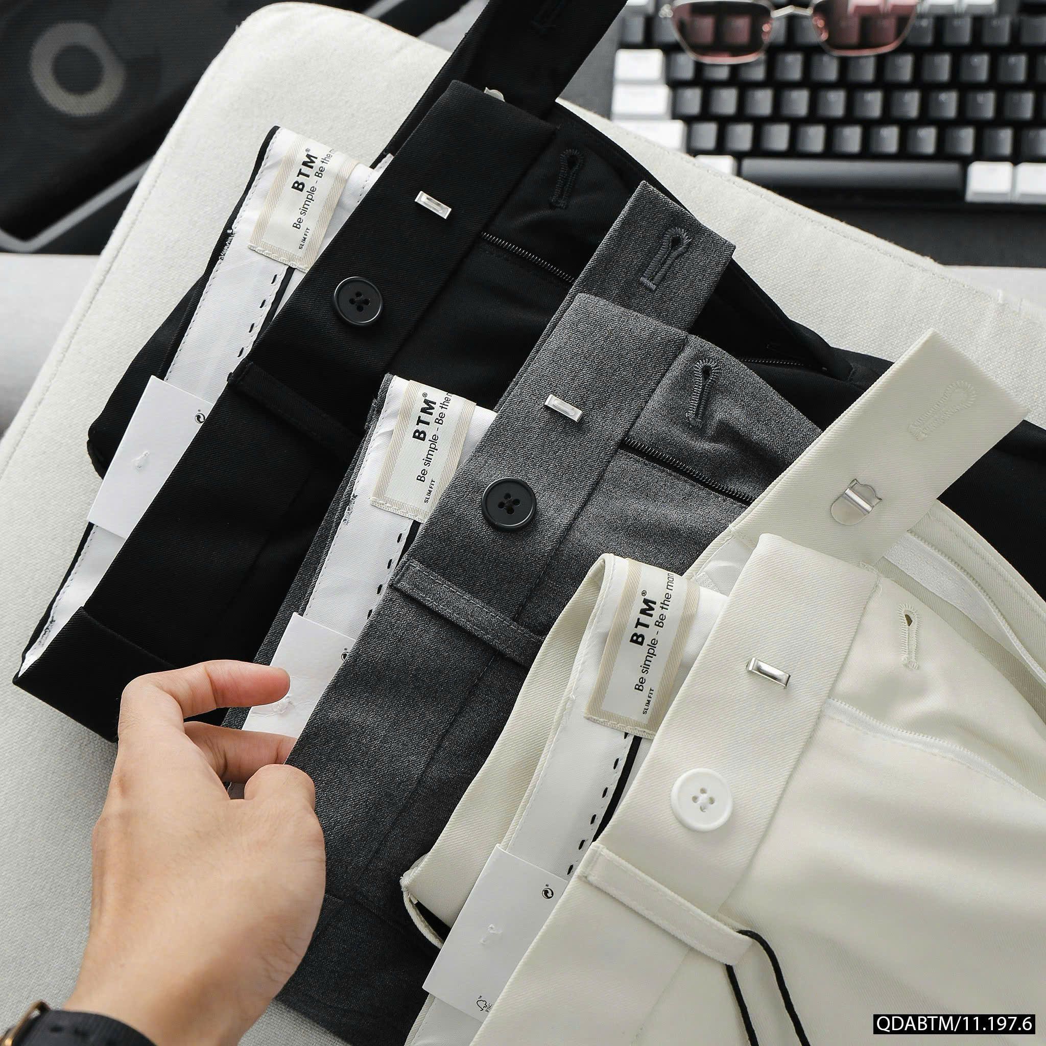  Quần tây Slim-fit basic BTM 