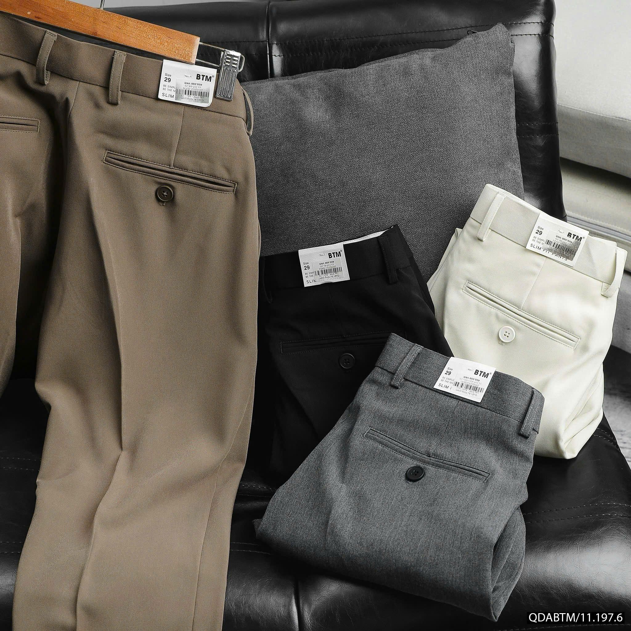  Quần tây Slim-fit basic BTM 