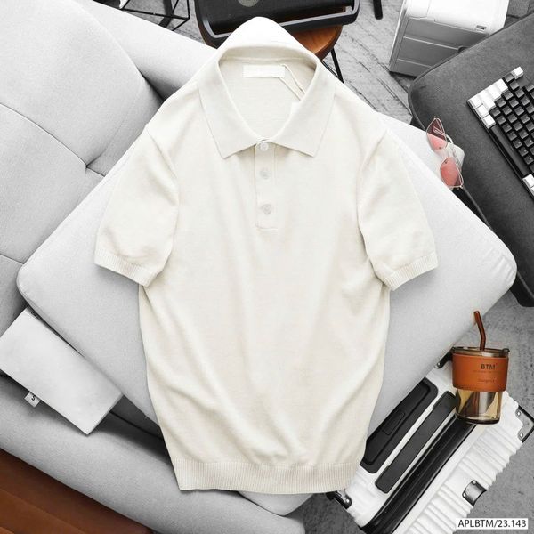  Áo polo len Slim-fit BTM 