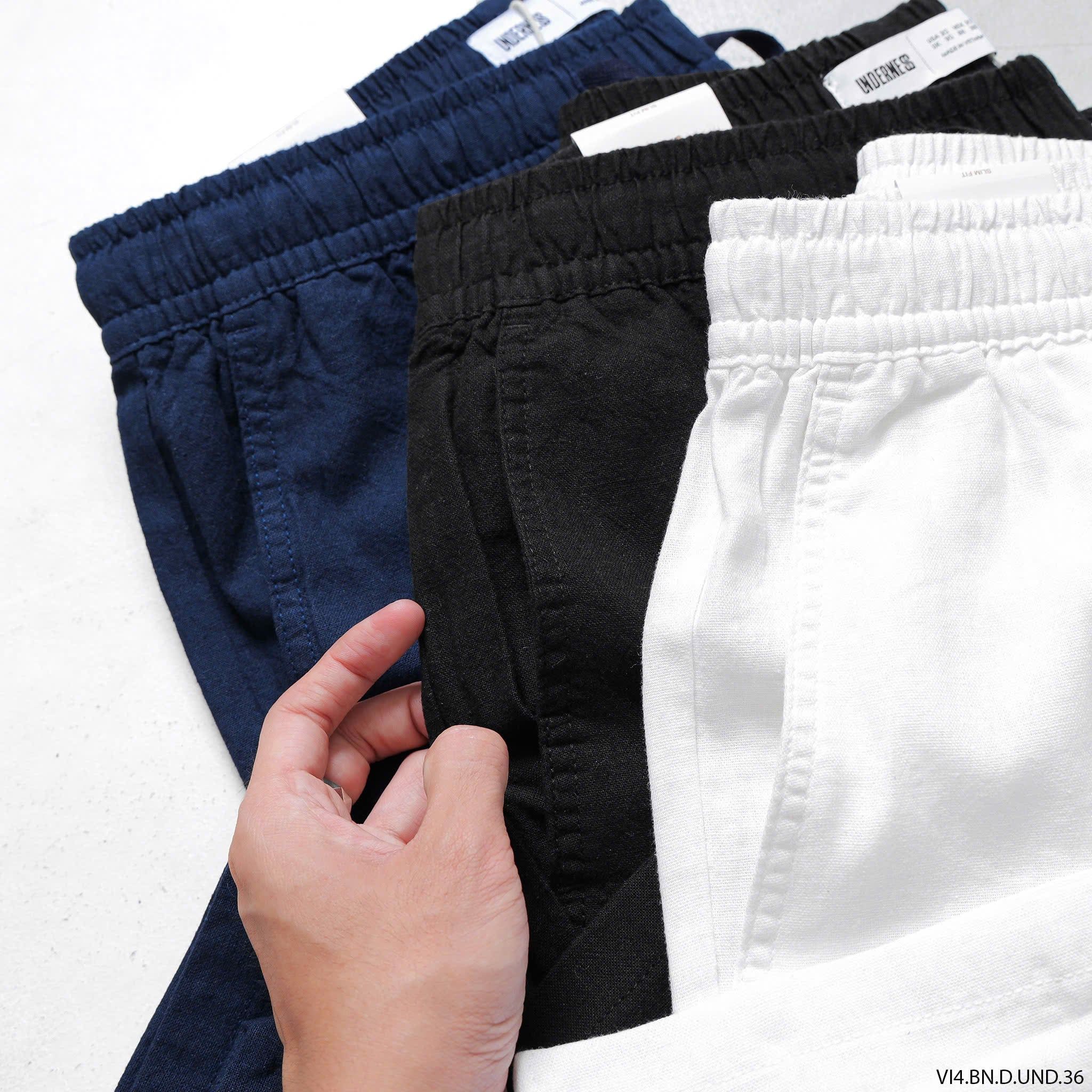  Quần linen dài - slimfit UDN 