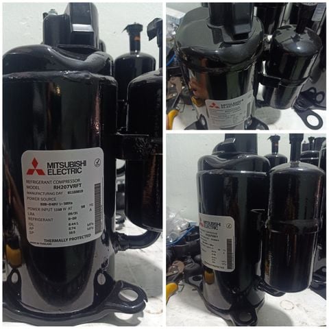  Máy nén lạnh Mitsubishi RH207VRFT- Block máy lạnh 1,5hp mitsubishi 