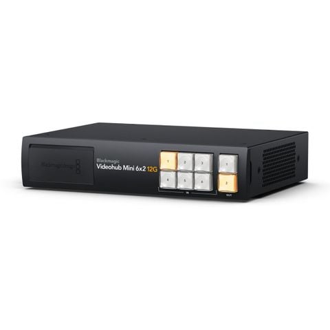  Blackmagic Videohub Mini 6x2 12G 