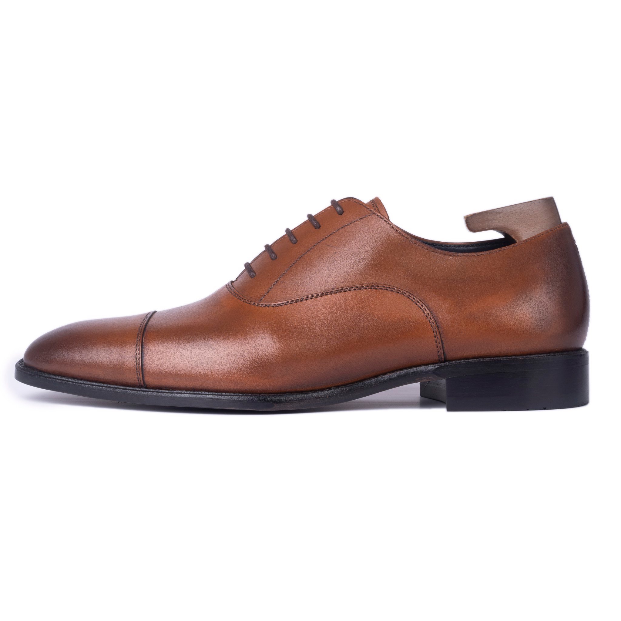 Giày Da Cao Cấp Oxford Cap-Toe Of111 – Roger & Fank