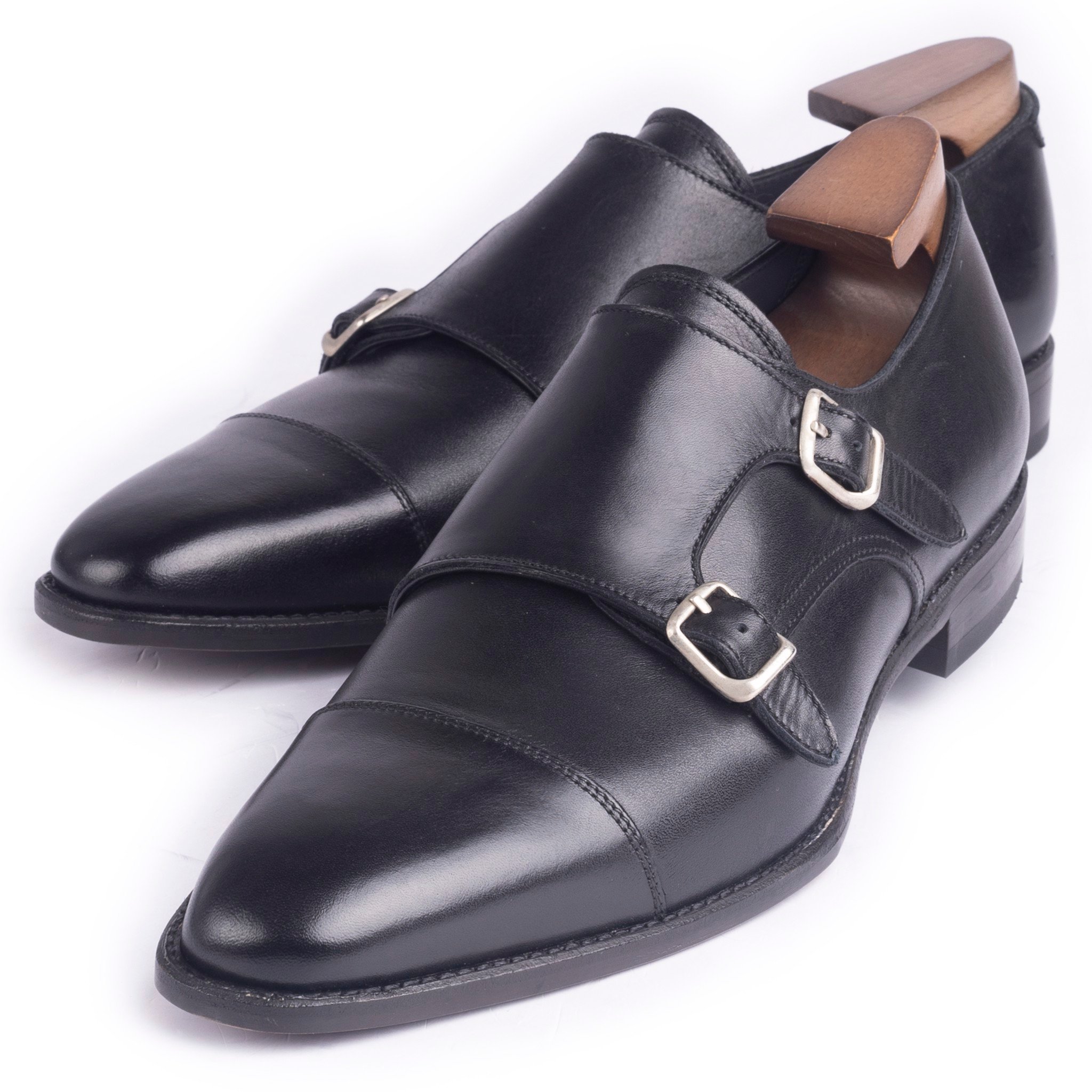 Giày da cao cấp double monkstrap MS102