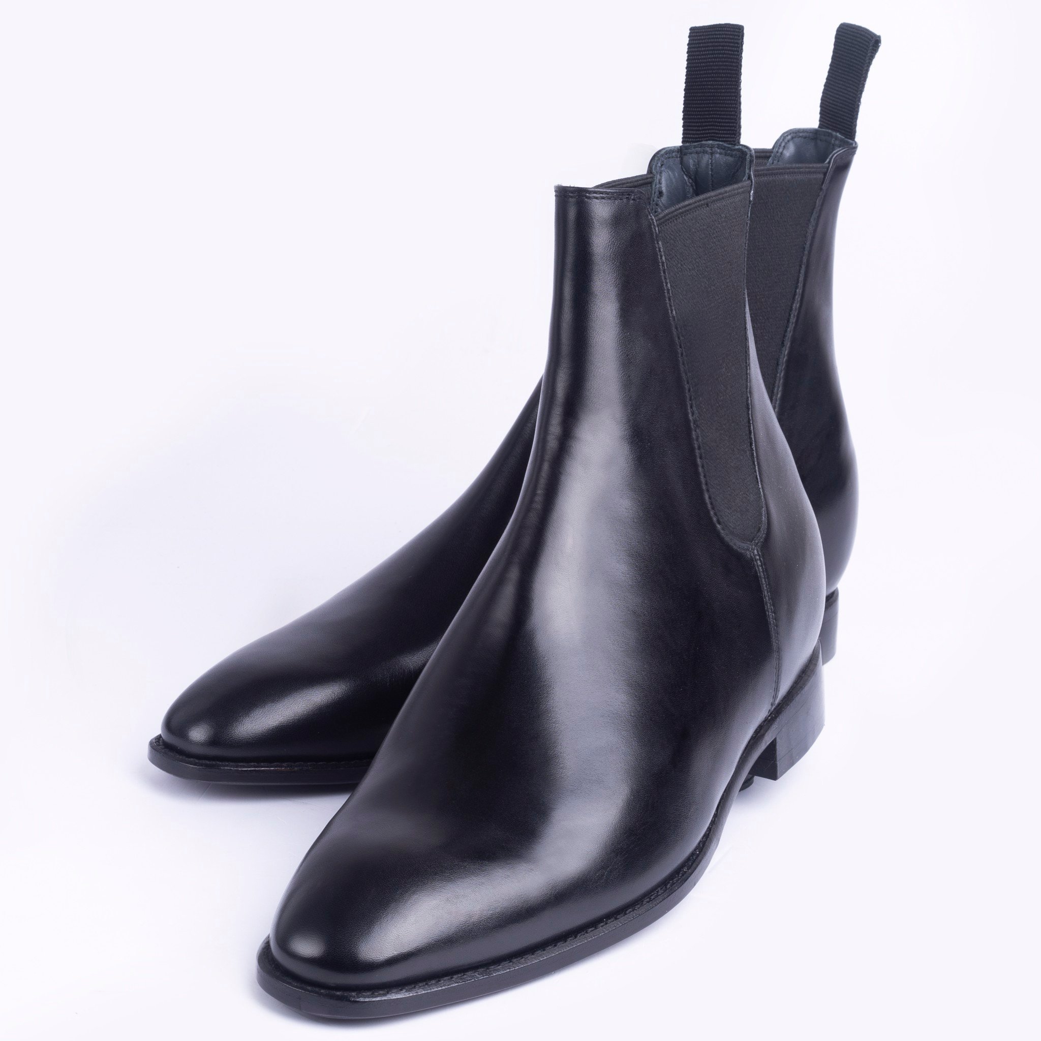 Giày da cao cấp tăng chiều cao chelsea boots 7cm BT882