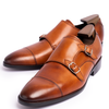 Giày da cao cấp double monkstrap MS119