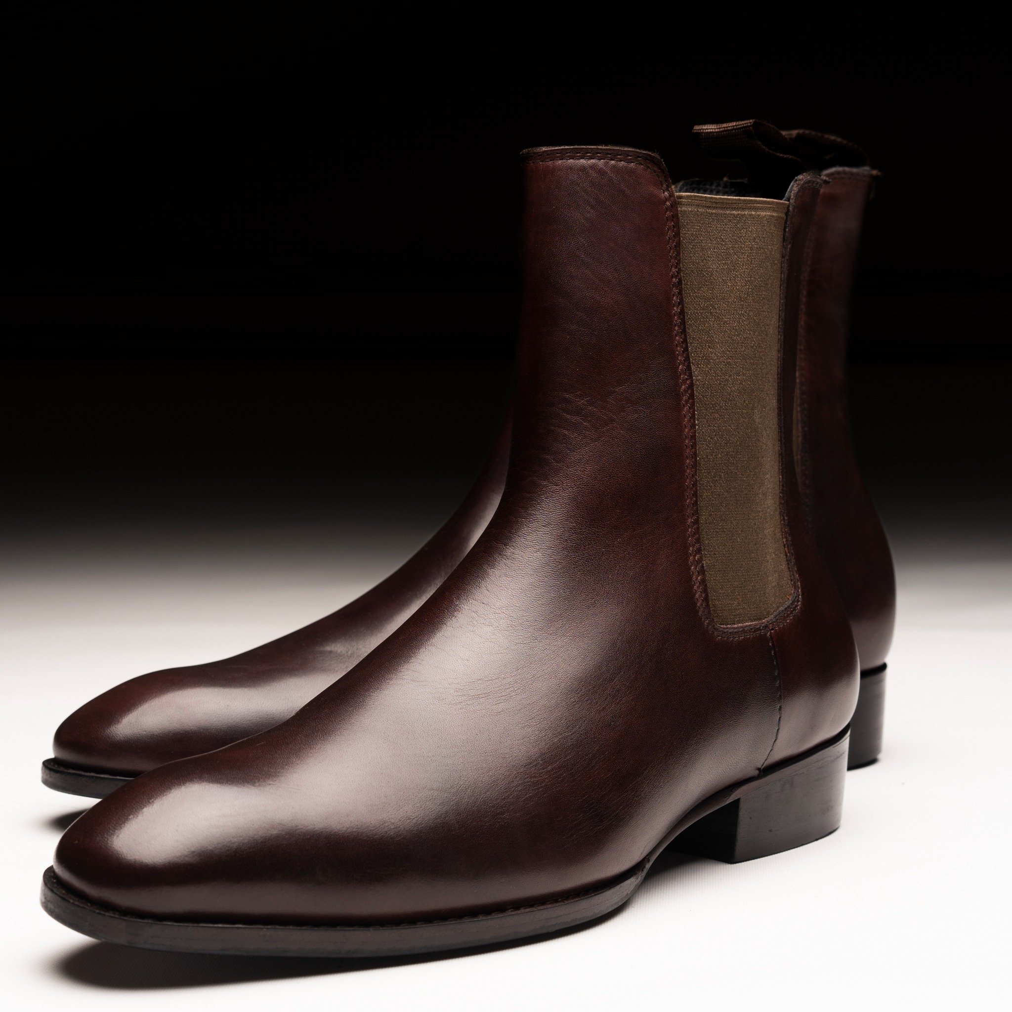 Giày da cao cấp chelsea boots BT105