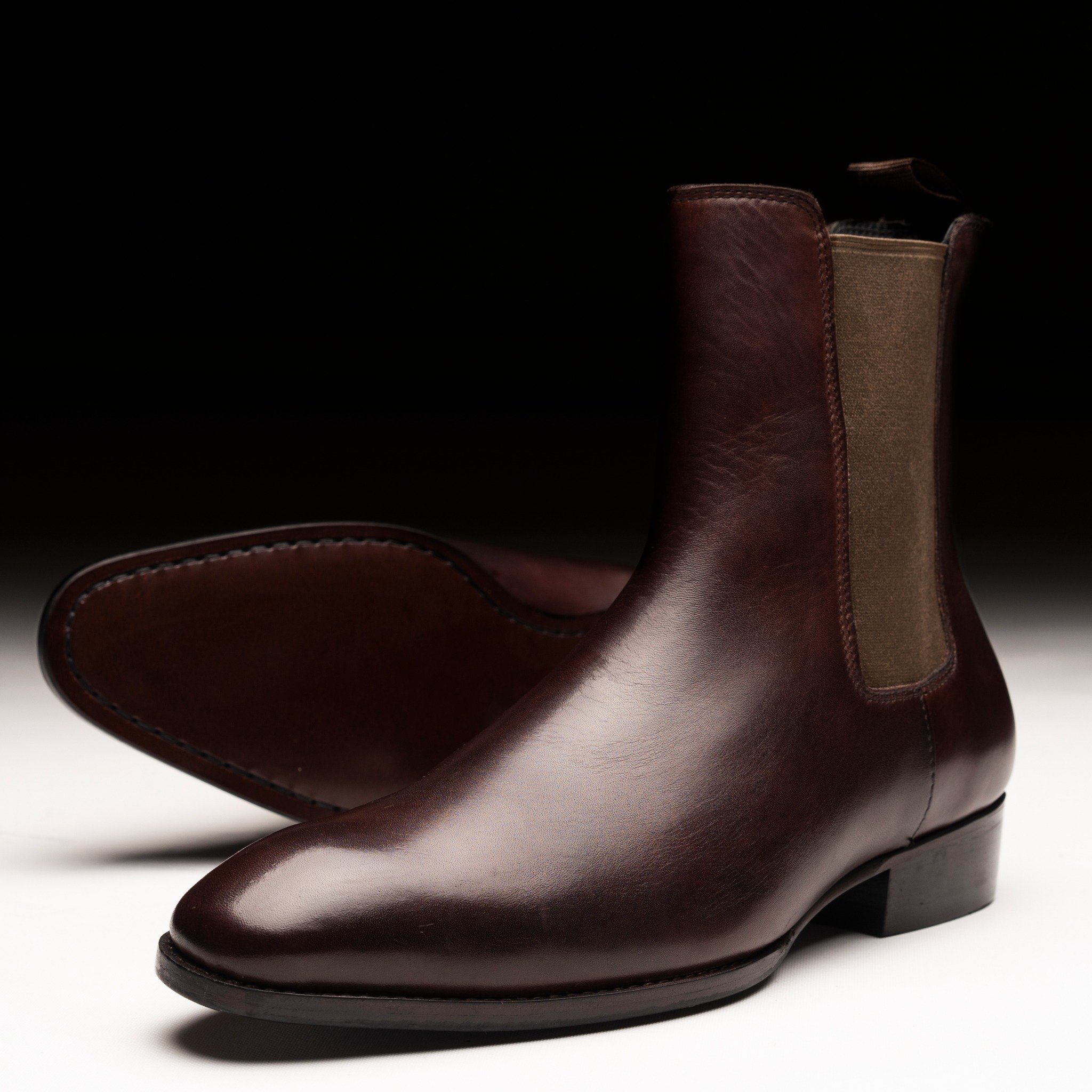 Giày da cao cấp chelsea boots BT105