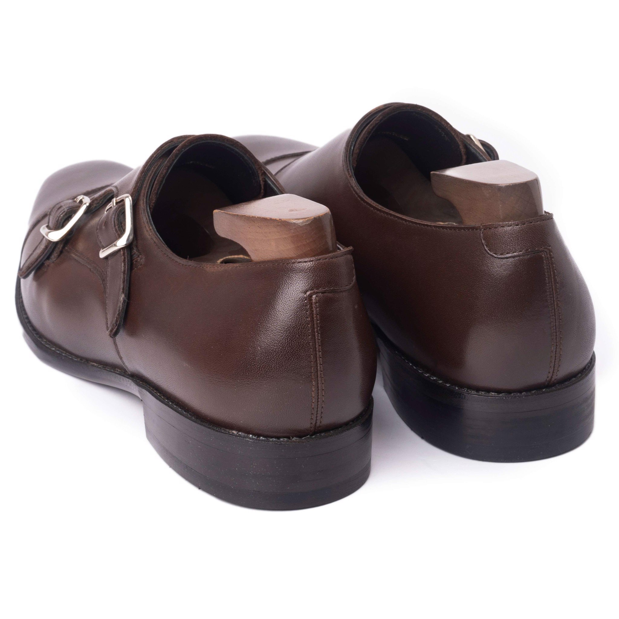 Giày da cao cấp double monkstrap MS886