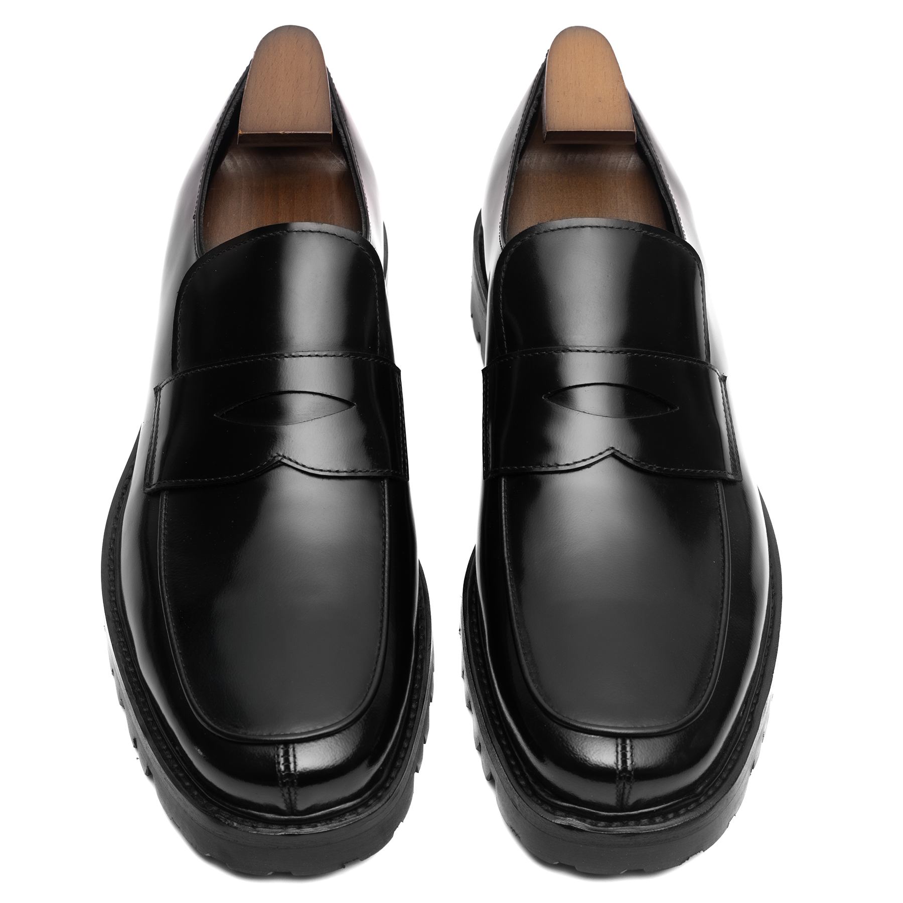 Giày da bê Chunky Penny Loafers LF869