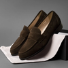 Giày da cao cấp penny loafer LF773