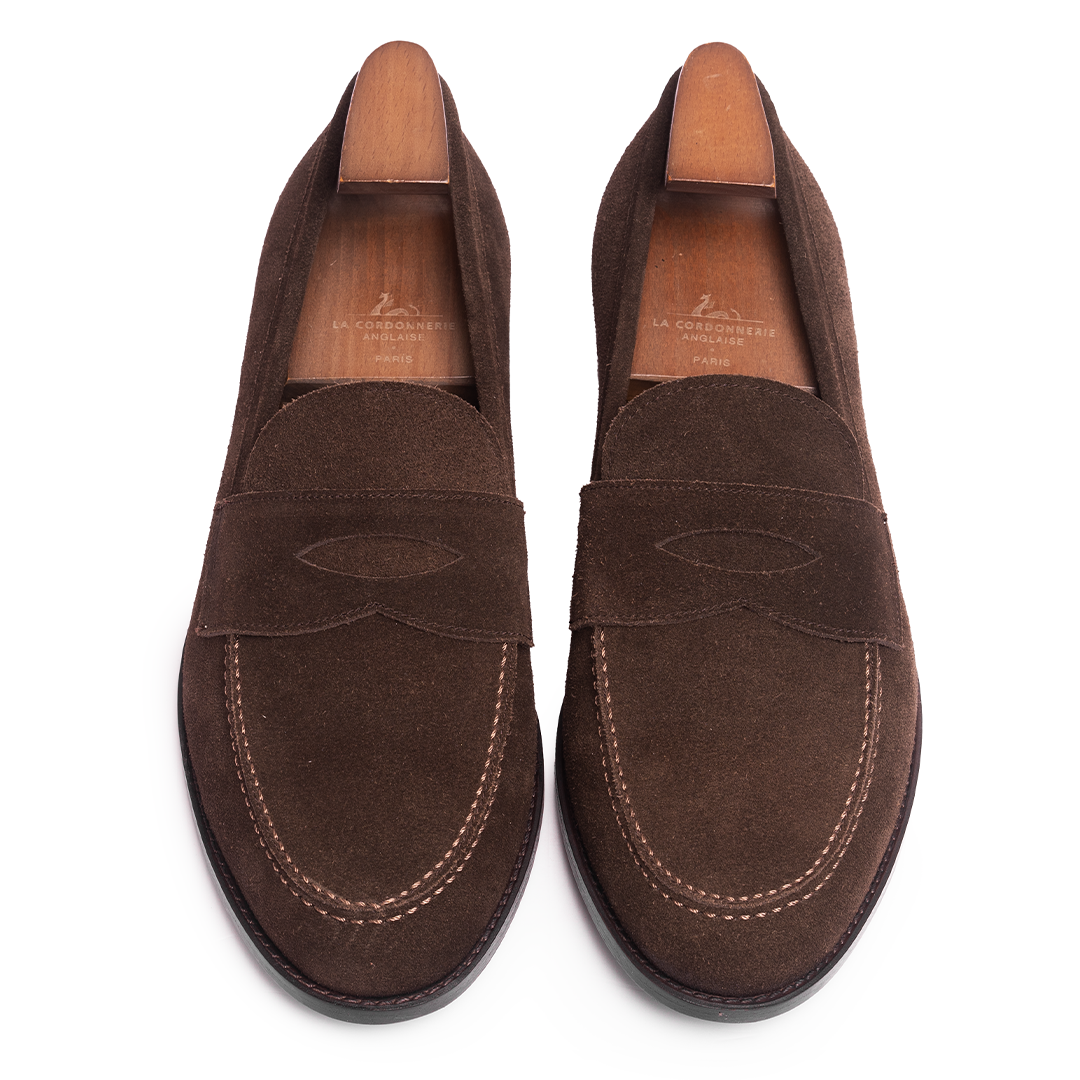 Giày da cao cấp penny loafer LF809