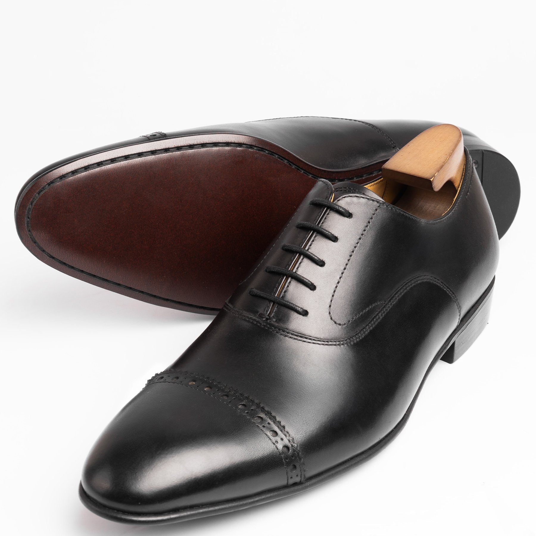 Giày da cao cấp Oxford Brogues OF892