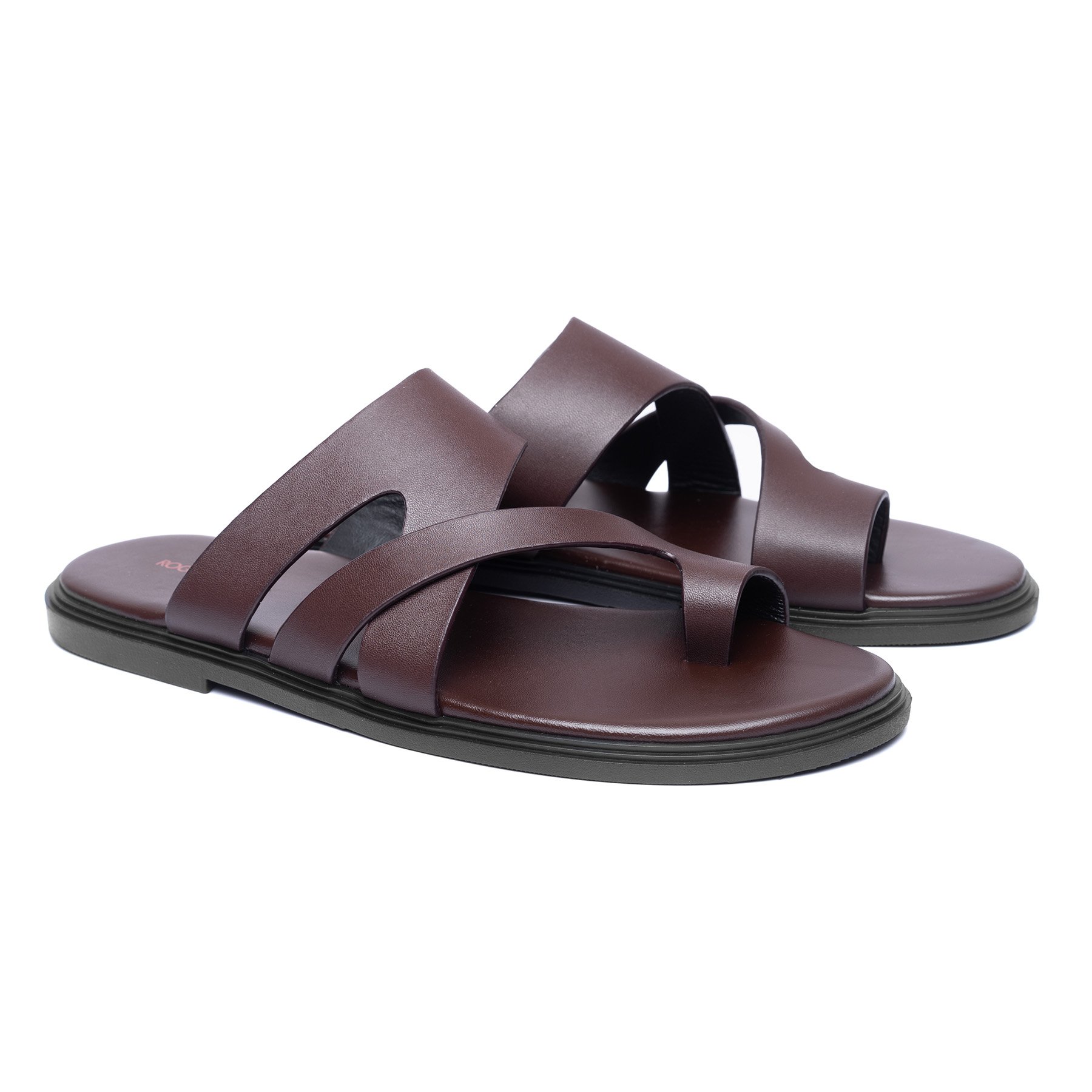 Dép da nam xỏ ngón R&F SD022