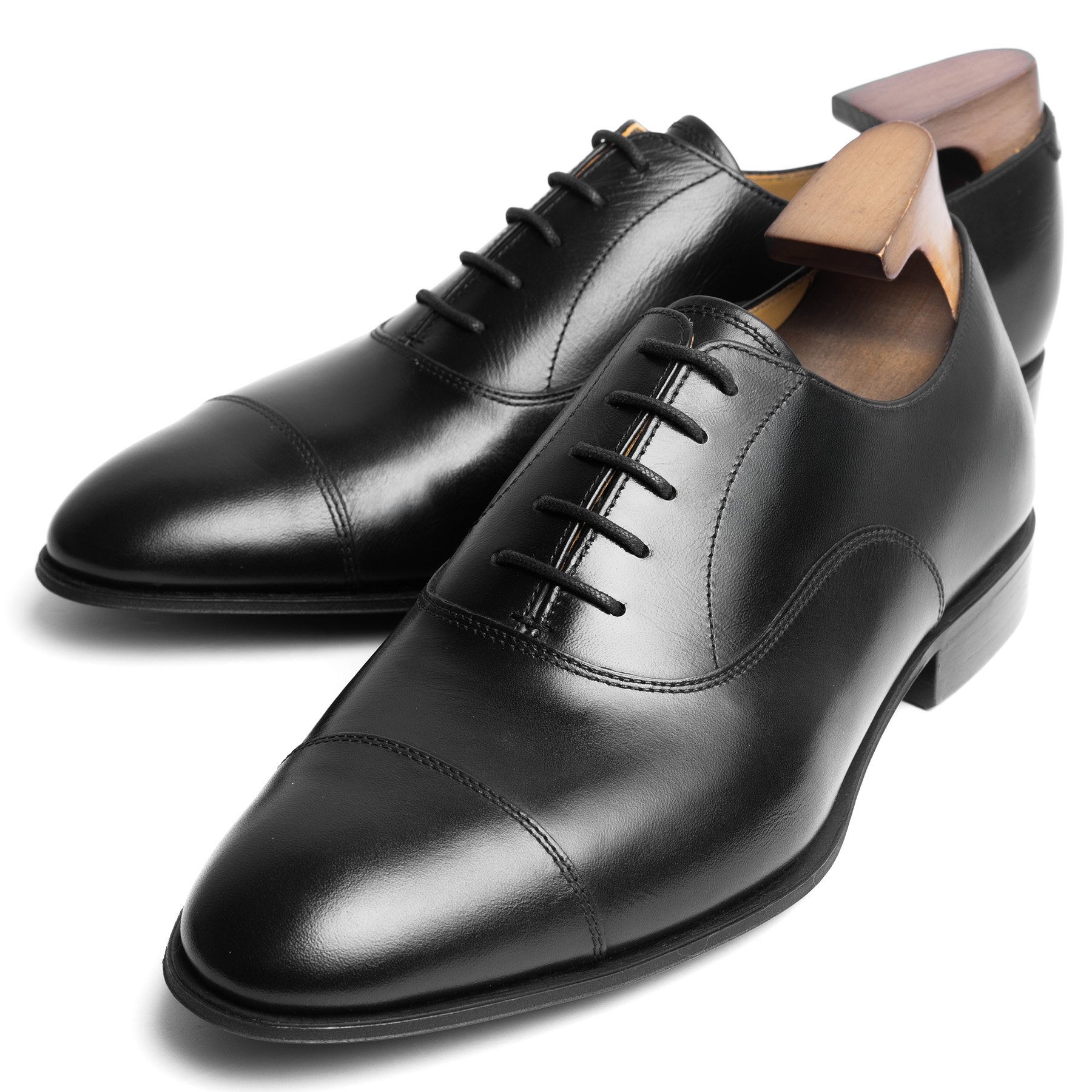 Giày da cao cấp oxford captoe OF091