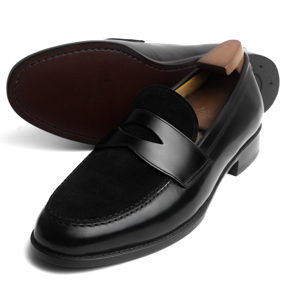 Giày da bê nam Penny Loafer RF LF305