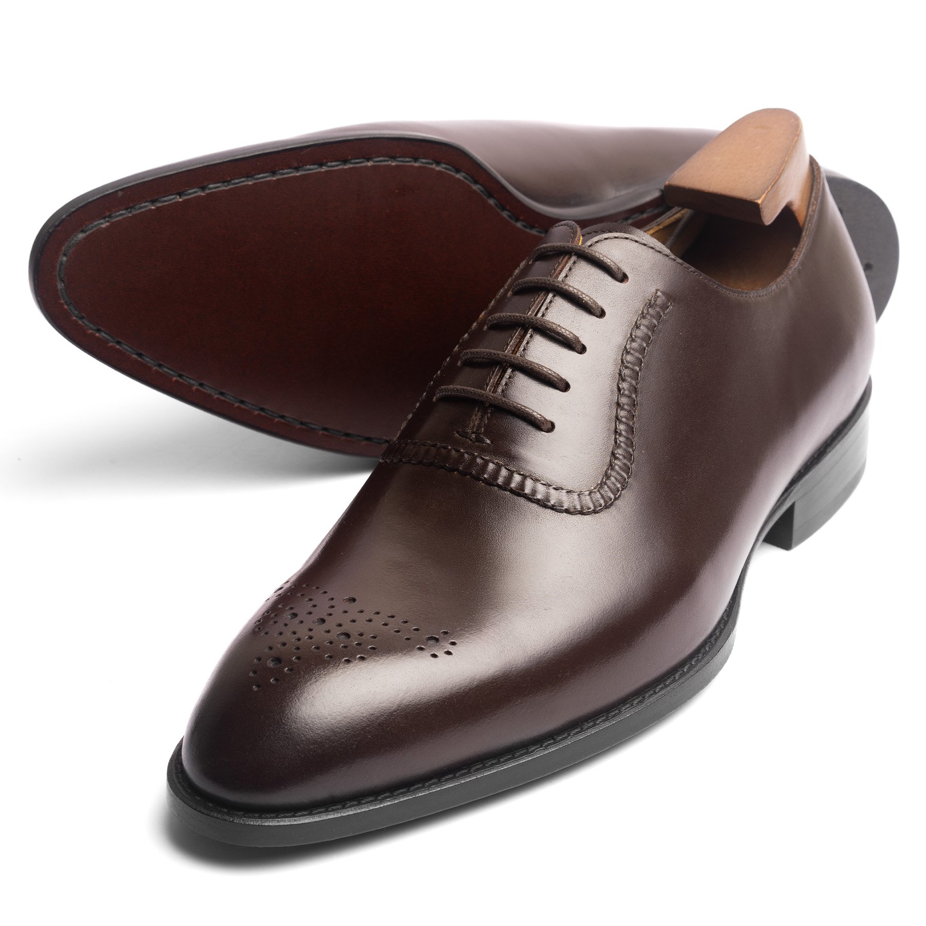 Giày da thủ công cao cấp Oxford RF OF300