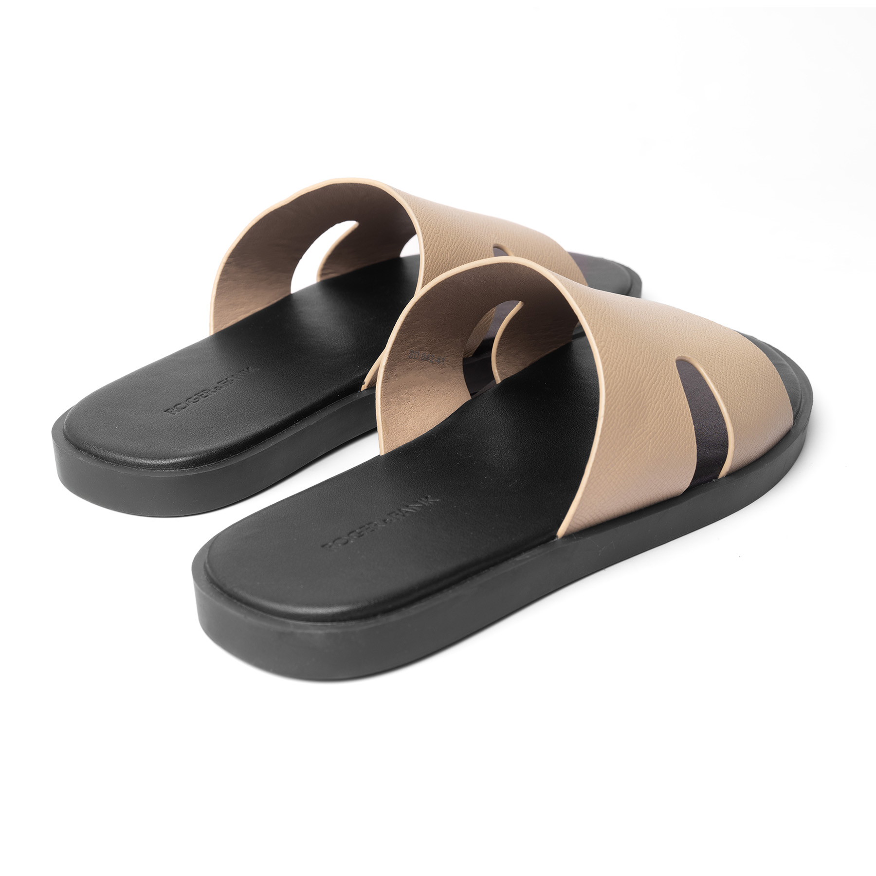 Dép da nam quai ngang R&F SD042