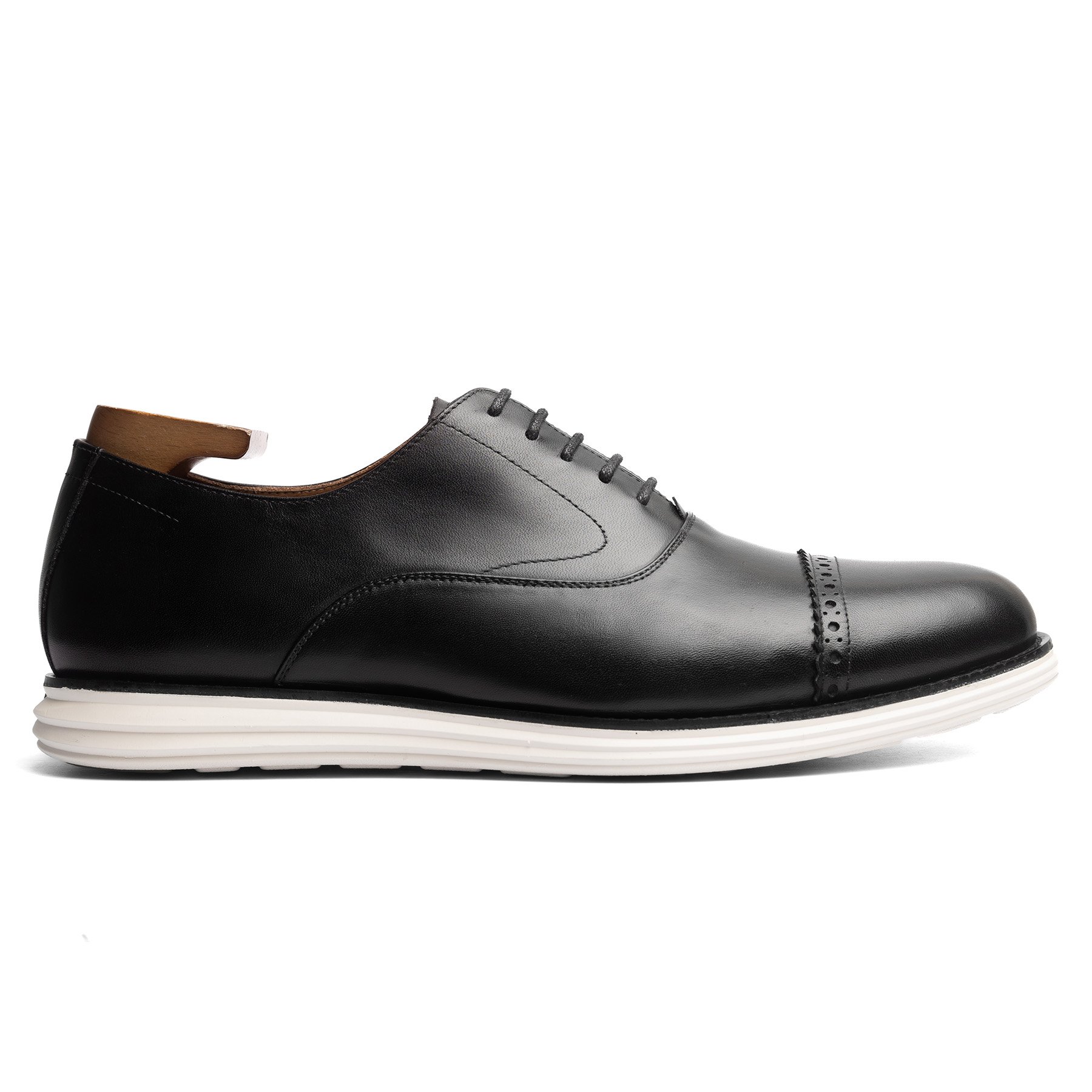 Giày da cao cấp Oxford Captoe Brogue RF OF101