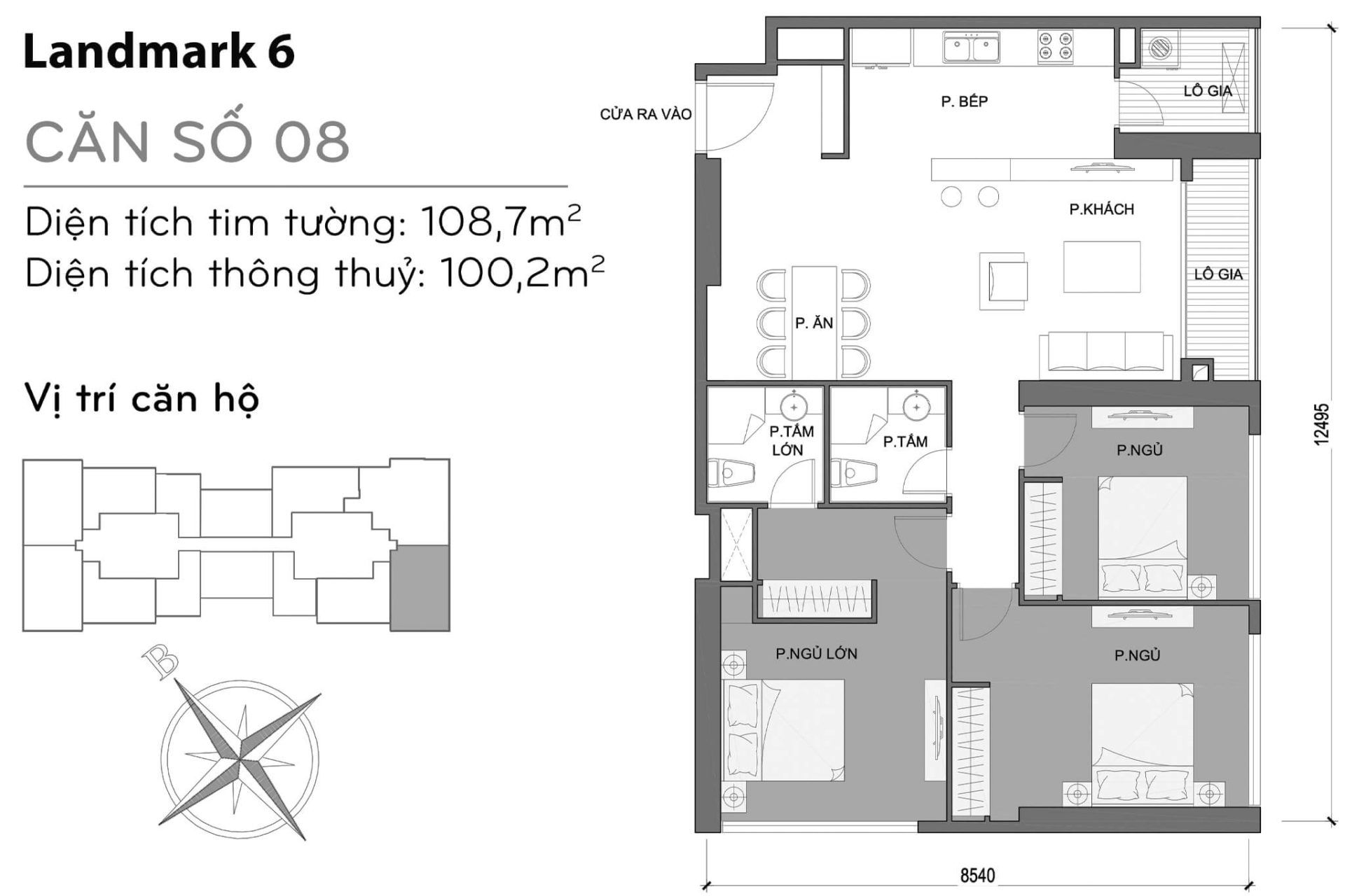  3 PHÒNG NGỦ VINHOMES CENTRAL PARK VIEW SÔNG VÀ LANDMARK 81 