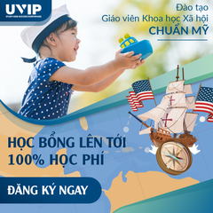 Học bổng khóa học dạy Khoa học xã hội bằng tiếng Anh