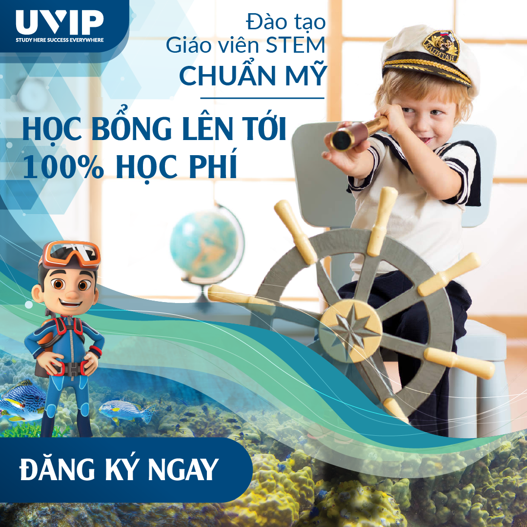 Học bổng khóa học dạy Science-Technology-Engineering-Mathematics (STEM)