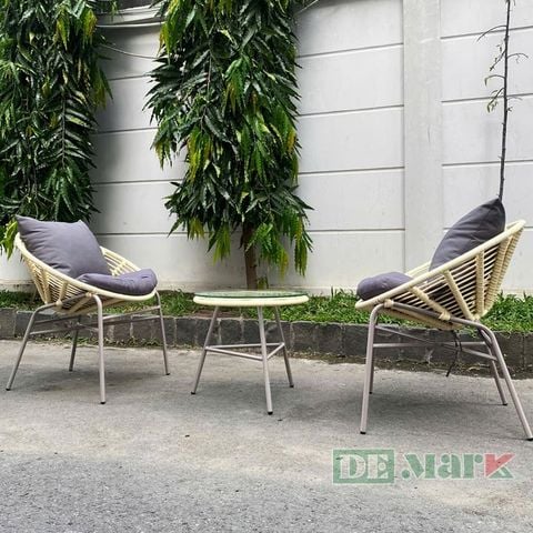  Bàn Ghế Ban Công Giả Mây MT2008 