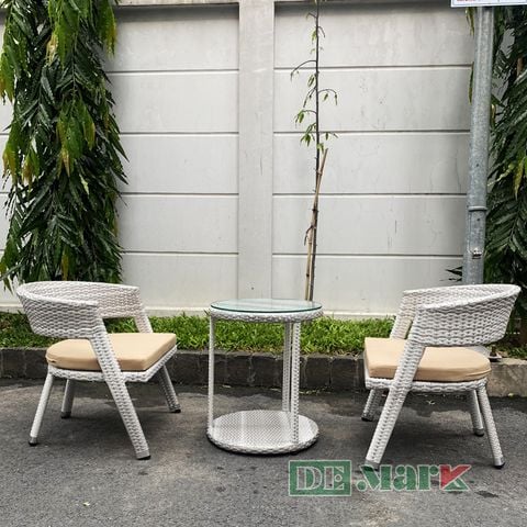  Bàn Ghế Ban Công Nhựa Giả Mây MT2050 