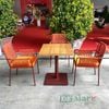 Bàn Ghế Cafe Đan Dây Dù MT2A228