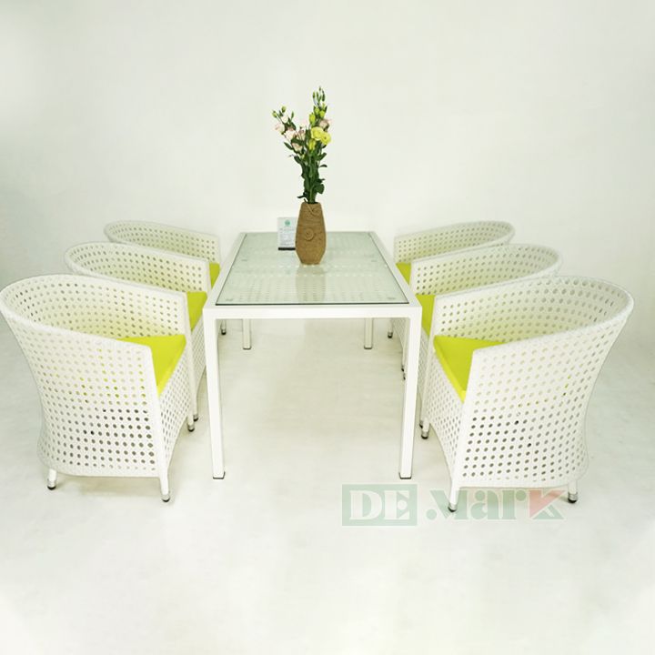 Bàn Ghế Giả Mây Cafe MT2A157