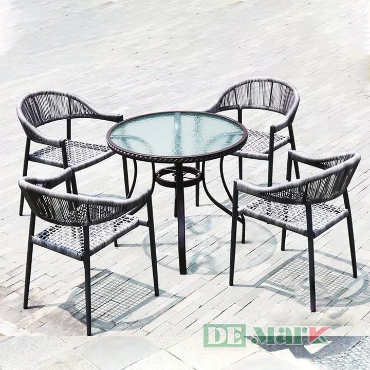 Bàn Ghế Giả Mây MT2A239