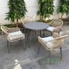Bàn Ghế Giả Mây Ngoài Trời MT2054