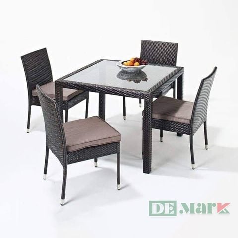  Bàn Ghế Nhựa Giả Mây MT244 