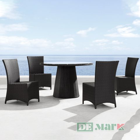 Bàn Ghế Nhựa Giả Mây MT2A129